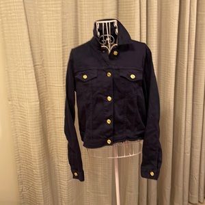 Micheal Kors Med blue jacket logo